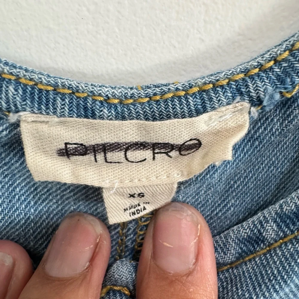 Pilcro Light Blue soft Denim Jumpsuit - Picture 3 of 3